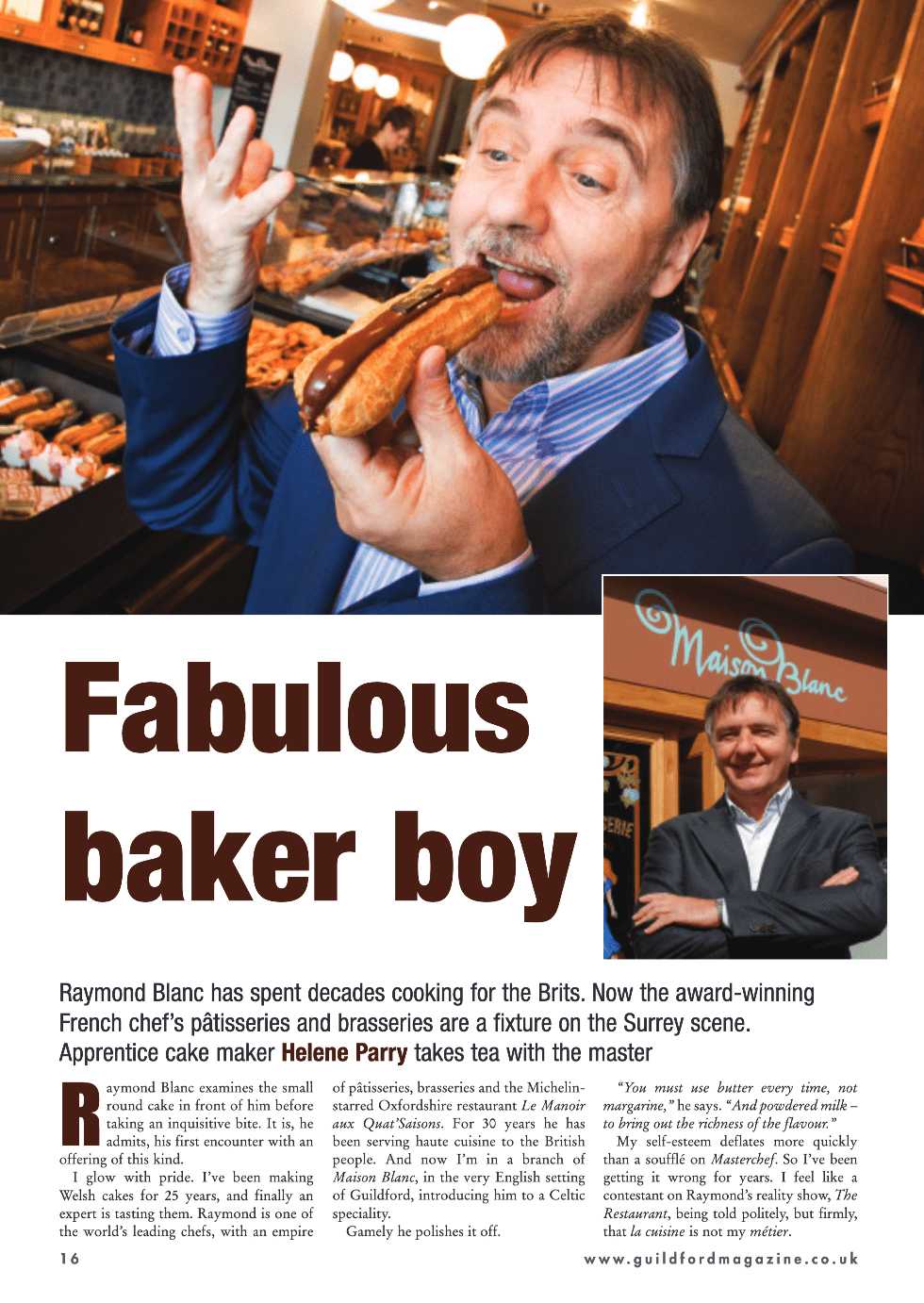 raymond blanc interview spread